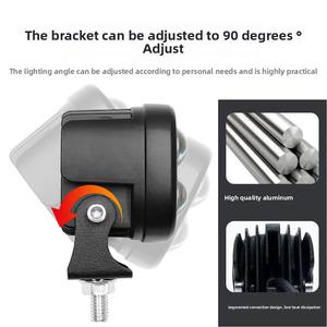 Nouveau super lumineux avant trèfle à quatre feuilles moto et voiture projecteur LED étanche 4 lentilles Guangzhou Foshan 1 an <span class=keywords><strong>de</strong></span> garantie - Product Image 4