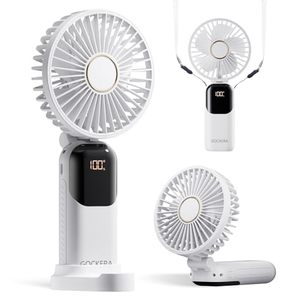 Ventilateur portable haute vitesse sans balais, mini-ventilateur rechargeable pour le bureau et le cou - Product Image 3