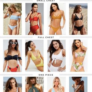 Maillots de bain trois pièces personnalisés 2022, maillots de bain à coupe haute, robe de bain, ensemble de bikinis trois pièces, ensembles de bikinis tie-dye - Product Image 5