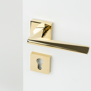 Poignée de porte moderne en alliage de zinc, ensemble de serrures à levier, boutons et accessoires de quincaillerie intérieure pour portes en bois – Fourniture directe usine - Product Image 2