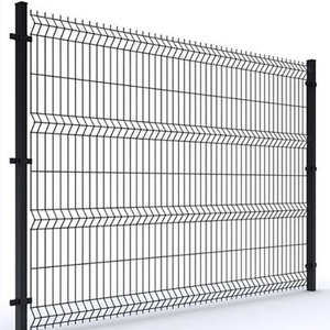 High Quality <strong>3D</strong> Curved Welded Wire <strong>Mesh</strong> PVC Coated 50x200mm Farm Garden Security Fence Panel Rectangle Shape <strong>Trellis</strong> - Product Image 1
