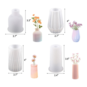 11 Styles Vase Ornaments Silicone <b>Molds</b> Nordic Resin Gypsum Vase <b>Mold</b> DIY Plaster Gypsum Form Mould Epoxy Resin <b>Molds</b> - Product Image 2