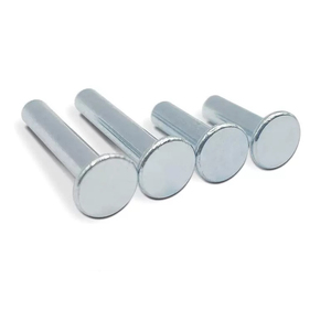 Rivet semi-tubulaire à tête plate sur mesure, rivet en acier pour chariot d'enfant et quincaillerie domestique - Product Image 2