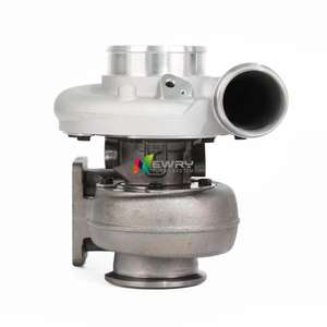 เทอร์โบ S300SX3-66 ขนาด 66/91.4 มม. ล้อบิลเล็ต T4 แบบสโครล 0.91A/R 177275 ตัวเลือกแบบ Dual V-Band ปลายท่อขยาย - Product Image 2