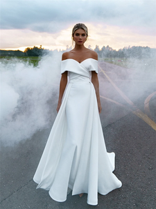 Mily <span class=keywords><strong>sposa</strong></span> MHL173 gonna staccabile con cerniera posteriore in raso abiti da <span class=keywords><strong>sposa</strong></span> abito abito da <span class=keywords><strong>sposa</strong></span> - Product Image 6