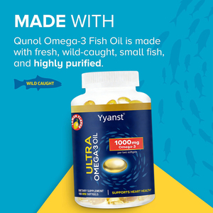 Aceite de Pescado Omega-3 Altamente Purificado en Cápsulas Blandas para la Salud del Corazón, Marca Privada, Natural y Orgánico para Adultos - Product Image 4