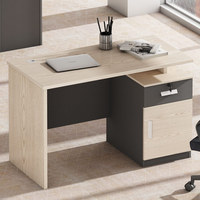 Table de personnel ergonomique moderne nouveau mobilier de bureau bureau d'ordinateur en bois pour 1 personne poste de travail en métal pour usage hospitalier