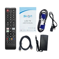 Wiederauf ladbarer 32-43-Zoll-LED-LCD-Fernseher des Herstellers Bluetooth-USB-DVB-T2 HD FHD HDTV Portable für Wohnmobile