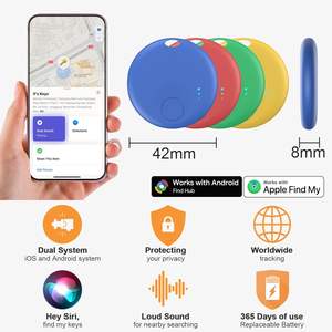 Mini Rastreador GPS, Etiqueta de Rastreo Aéreo, Sistema Dual, Etiquetas Inteligentes con Alarma para Android/iOS, Rastreo de Equipaje y Objetos, Hecho en China - Product Image 3