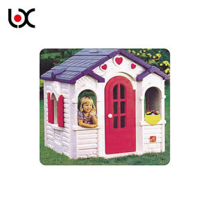 किंडरगार्टन के लिए स्लाइड के साथ बच्चों प्लास्टिक टॉय ट्री प्लेहाउस - Product Image 4