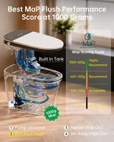 Moderne Smart-Toilette Neues Design Wasserklosett Fernbedienung Einteiliges Elektrisches Bidet Intelligente Toilette für Premium-Villen