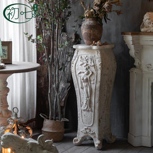 Soporte de Flores de Columna Estilo Vintage Francés A199, Decoración de Interiores, Accesorios para Bodas - Product Image 2