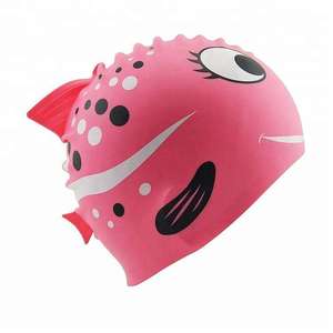 Gorro de Natación de Silicona con Diseño de Tiburón, Personalizado, Infantil, Impermeable y de Alta Elasticidad - Product Image 3