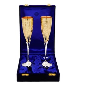 Premium Quality Metal Wine <b>Glass</b> <b>Stainless</b> Steel Unbreakable Luxury Drinking Cup for Home Bar Use Available at Best Price - Product Image 1