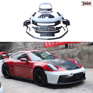 ชุดแต่งคาร์บอนสีดำสไตล์ Porsche 992 GT3 แบบสกรูยึด สำหรับกันชนหน้า-หลัง สเกิร์ตข้าง อัพเกรด Facelift อุปกรณ์ตกแต่งรถยนต์ - Product Image 1