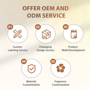 Bộ nến thơm cao cấp gia dụng, nhãn hiệu riêng, logo tùy chỉnh, trị liệu hương thơm, 150G, sáp đậu nành, lọ thủy tinh, kèm hộp quà tặng - Product Image 5