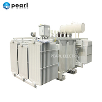 Transformateur de distribution triphasé immergé dans l'huile, conforme à la norme ANSI, Pearl Electric 3000 kVA, 60 Hz, refroidissement ONAN