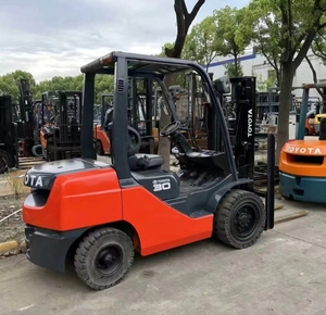 Venta caliente <span class=keywords><strong>Toyota</strong></span> FD30 Carretilla elevadora usada 3ton en buenas condiciones para la venta Hecho en Japón Bajo aceite y seguridad - Product Image 3