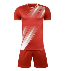 サッカーチームユニフォームシャツジャージーセット新無地スポーツ昇華カスタムロゴ - Product Image 5