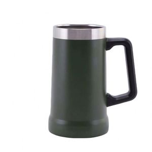 24Oz Stainless Steel Insulated <b>Cup</b> With Handle Keep <b>Cold</b> All Day Unbreakable Bar Accessories Promotional ASM33 - Product Image 4