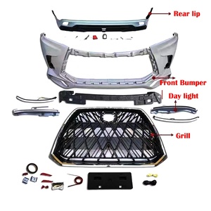 Kit carrosserie de style 2018-2020 : Nouveau pare-chocs avant et arrière avec feux antibrouillard, personnalisable - Product Image 6
