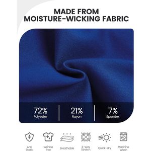Pantalones Médicos FOXA para Mujer, Tipo Jogger con 6 Bolsillos, Cintura Media con Cordón Ajustable, Pantalones Cargo Suaves, Uniformes de Hospital - Product Image 4