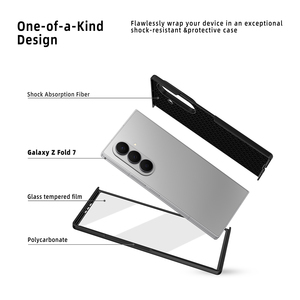 Custodia Sottile per Samsung <span class=keywords><strong>Galaxy</strong></span> Z Fold <span class=keywords><strong>7</strong></span>, Protezione Premium in Pelle PU Antiurto con Protezione Schermo - Product Image 4