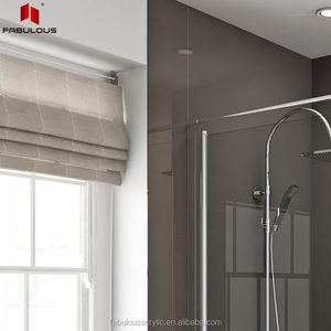 Après la prévention des épidémies panneau acrylique blanc bureau cloison de séparation panneau acrylique bord coupé panneau acry - Product Image 5