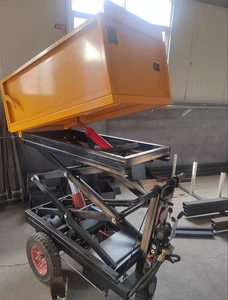 Heavy Duty Transport Tool Carts Platform Truck Cart Folding Platform Truck Hand Carts <b>Trolleys</b> Packaging for Warehouse Use - Product Image 2