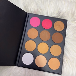 Top Selling HD Matte Pressed Powder Contour Palette Private Label <strong>Makeup</strong> Contouring Blush Palette - Product Image 4