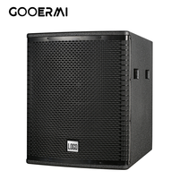 Subwoofer actif haute puissance GOOERMI MC-18SA 18 pouces 1000W, enceinte de basses professionnelle pour scène avec DSP intégré