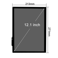 12.1 pouces Tesla Style Android 10 lecteur DVD multimédia Land Rover Range Rover Sport 2005-2009 GPS Navigation TV combinaison
