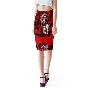 <span class=keywords><strong>Jupe</strong></span> crayon taille haute tricotée, moulante, élégante, pour le bureau, pour femmes - Product Image 3