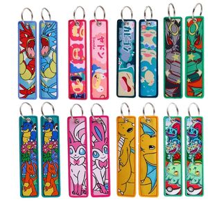 Fabricant nouveau 5000 broderie porte-clés Gril mignon Anime démon tueur porte-clés moto voiture brodé porte-clés - Product Image 1