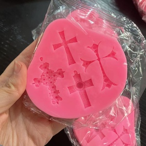 Kruis Siliconen Mallen <span class=keywords><strong>Diy</strong></span> <span class=keywords><strong>Crucifix</strong></span> Cake Decoreren Mallen - Product Image 2