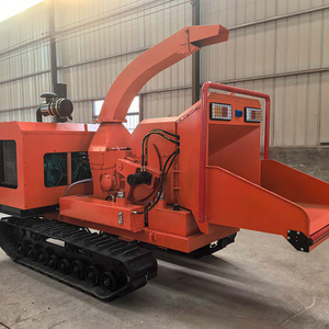 Best-selling Large Mobile <strong>Tree</strong> Branch <strong>Crusher</strong> Log Wood Chipper with Intelligent - Product Image 2