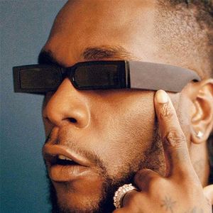 Nouvelles Lunettes de Soleil Carrées Rétro Tendance 2025 pour Hommes et Femmes, Monture Noire Rectangulaire, Protection UV400 - Product Image 1