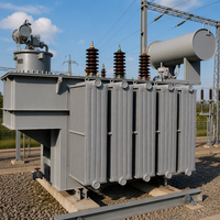 Trois postes de distribution 3500 kVA 6300 kVA 1250 kVA Transformateur immergé dans l'huile Tension 600 V 800 V 10 kV 11 kV 22 kV 110 kV