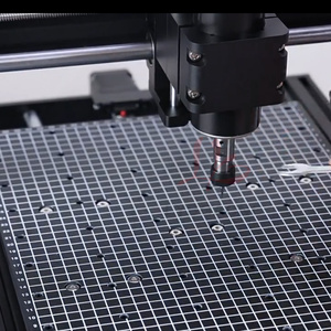 Mesin Ukiran CNC LY 4030 <span class=keywords><strong>Pro</strong></span> Mendukung Laser untuk Pemotongan Kulit, Plastik, Bambu, Kayu, Akrilik, Baja Tahan Karat dengan Spindle 500W - Product Image 2
