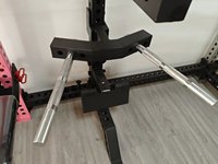Barres parallèles de fitness en acier, barres de dips à poignées détachables, équipement de gym, accessoires pour rack de squats, cadre de traction