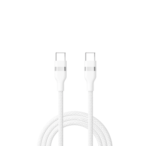 Cavo intrecciato personalizzato 60W 100W 3A 1 <span class=keywords><strong>2</strong></span> metri di tipo <span class=keywords><strong>C</strong></span> cavo dati <span class=keywords><strong>USB</strong></span> <span class=keywords><strong>C</strong></span> a <span class=keywords><strong>USB</strong></span> <span class=keywords><strong>C</strong></span> cavo di ricarica rapida per iPhone Android - Product Image 3