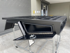 <span class=keywords><strong>Plateau</strong></span> UTE en aluminium noir avec boîte à outils et garde-boue pour camionnette Ford Ranger/Toyota Hilux/ <span class=keywords><strong>Isuzu</strong></span> D-Max - Product Image 2