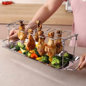 Soporte Vertical de Acero Inoxidable para Asar Pollo, para Uso Industrial y Comercial en Exteriores, para Asar Alas y Muslos de Pollo - Product Image 2