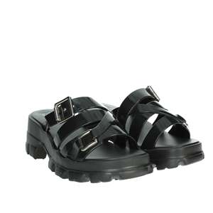 Zaxy Donna <b>Wedge</b> <b>Sandals</b> Black 39 Size <b>Platform</b> Straps Buckle Design Women's Shoes - Product Image 5