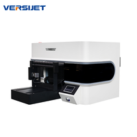 Imprimante à plat UV A3 Versijet avec tête d'impression I3200U1 haute précision, machine d'impression numérique pour petites entreprises et artisanat personnalisé