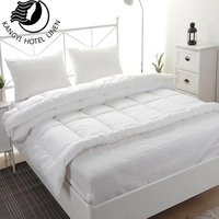 Couvre-lit matelassé en Fiber de Polyester, 100% coton, 12 pièces, directement à l'usine, hôtel intelligent