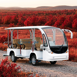 Autobús Turístico Urbano Blanco, Nuevo Autobús Turístico de Lujo Chino, Mini Autobús Turístico Eléctrico Homologado para Circular por la Calle - Product Image 1