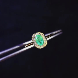 Bulk Wholesale Sterling Silver 925 <strong>Jewelry</strong> Natural <strong>Emerald</strong> Minimalist Women's Rings Pendant Wedding <strong>Jewelry</strong> <strong>Sets</strong> - Product Image 2