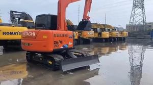 Excavatrice Hitachi ZX70 d'occasion, équipement de construction fiable et haute performance avec composants essentiels : moteur, pompe, boîte de vitesses - Product Image 6