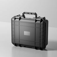 Boîte à outils portable du fabricant avec éponge antichoc, boîte d'emballage pour détecteur portable en gros, étui de protection en plastique sécurisé